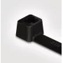 HellermannTyton T18L brida para cables, poliamida 6.6, negro, 205 x 2,5 mm, paquete de 100 (111-02110)