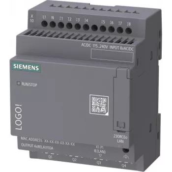 Siemens LOGO! 230 RCEo Módulo base sin pantalla AC/DC 6ED1052-2FB08-0BA3