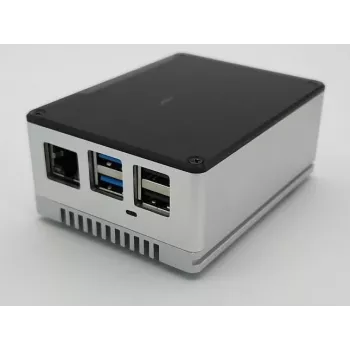 ALLNET carcasa de aluminio Rock Pi ecoPI PRO LP plata (RockPi_GH_PROLP_SV)