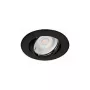 SYNERGY21 LED Foco empotrable Phos orientable redondo negro CCT conmutable 7W 550lm