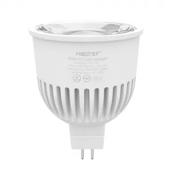 MIBOXER FUT112 LED Retrofit GU5.3/MR16 6W RGB-CCT 2,4GHz Smooth Dim bombilla foco inteligente