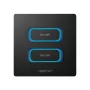 MIBOXER ESW2B interruptor inteligente de 2 canales mando a distancia LED con WiFi y sensor de movimiento 2,4 GHz y regulador