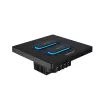 MIBOXER ESW2B interruptor inteligente de 2 canales mando a distancia LED con WiFi y sensor de movimiento 2,4 GHz y regulador