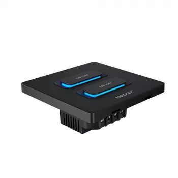 MIBOXER ESW2B interruptor inteligente de 2 canales mando a distancia LED con WiFi y sensor de movimiento 2,4 GHz y regulador
