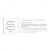 MIBOXER ESW2B interruptor inteligente de 2 canales mando a distancia LED con WiFi y sensor de movimiento 2,4 GHz y regulador