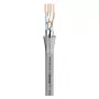 Sommer Cable SC-Mercator cable de red CAT.7, FRNC, Ø 6,5 mm, gris (580-0306F)