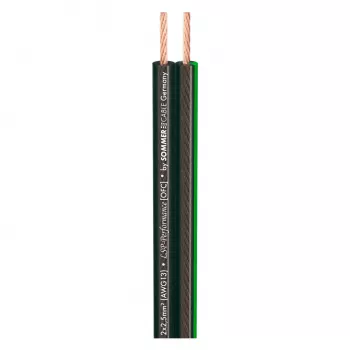 Sommer Cable SC-Orbit 225 MKII cable de altavoz HighEnd, 2 x 2,50 mm², PVC 10,2 x 4,8 mm, transparente (425-0151)