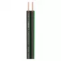 Sommer Cable SC-Orbit 225 MKII cable de altavoz HighEnd, 2 x 2,50 mm², PVC 10,2 x 4,8 mm, transparente (425-0151)