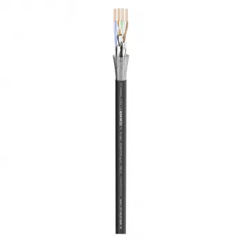 Sommer Cable SC-Mercator cable de red CAT.7 PUR, PUR, Ø 6,4 mm, negro, por metros (581-0071)