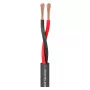Sommer Cable Meridian Mobile SP215 cable de altavoz 2 x 1,5 mm² PVC negro (venta por metros)