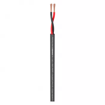 Sommer Cable Meridian Mobile SP215 cable de altavoz 2 x 1,5 mm² PVC negro (venta por metros)