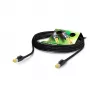 Sommer Cable SC-Mercator CAT.7 PUR cable de red, 8 x 0,14 mm², RJ45 a RJ45, HIROSE, negro, 3 m (P7HS-0300-SW)