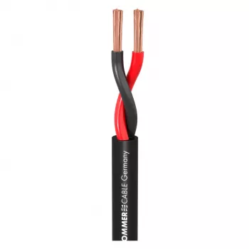 Sommer Cable 440-0051 Meridian Mobile SP240 cable de altavoz 2 x 4,0 mm² - negro - venta por metros