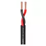 Sommer Cable 440-0051 Meridian Mobile SP240 cable de altavoz 2 x 4,0 mm² - negro - venta por metros