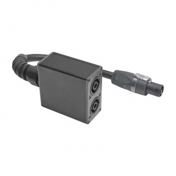 Sommer Cable SPY-N153 conector de altavoz adaptador de audio, recto, antracita