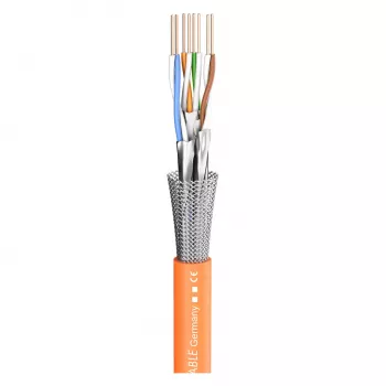 Sommer Cable SC-Mercator CAT.7 S/FTP cable de instalación de red 8x conductor interior 4x2² FRNC - naranja