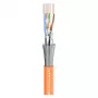 Sommer Cable SC-Mercator CAT.7 S/FTP cable de instalación de red 8x conductor interno 4x2² FRNC - naranja