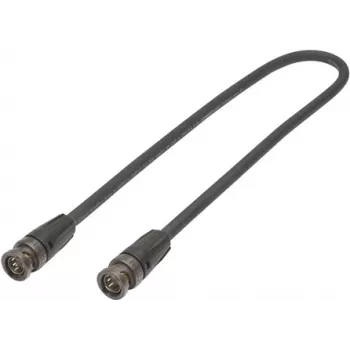 SOMMER CABLE V8GX-0300-SW-SW cable de parcheo de vídeo 4K SC-Vector PLUS 0,8/3,7 DZ BNC/BNC negro 3,00 m