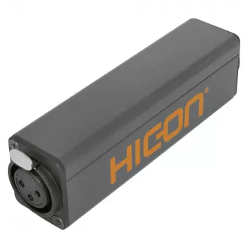 Sommer Cable HICON adaptador split con transformador 1:1, conector hembra XLR 3 polos a conector macho XLR 3 polos (HI-TFO-004)
