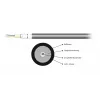 EFB Elektronik INFRALAN U-DQ(ZN)BH 48E 9/125µm G657A LSZH negro CPR Eca