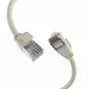 EFB Elektronik cable de parcheo RJ45 Cat.6A U/FTP TPE 4mm Ultraflex gris 3 m