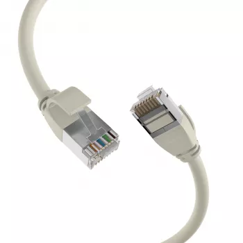 EFB Elektronik cable de parcheo RJ45 Cat.6A U/FTP TPE 4mm Ultraflex gris 3 m