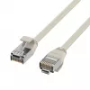 EFB Elektronik cable de parcheo RJ45 Cat.6A U/FTP TPE 4mm Ultraflex gris 3 m