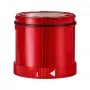 WERMA KombiSIGN 71 Elemento de señalización luminosa - Rojo - LED - 24 V AC/DC - IP65 - 50.000 h - Policarbonato