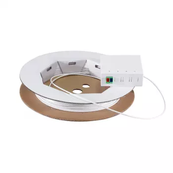 LogiLink FB2LC40 Caja de terminación FTTH con cable drop de 40m, 1x LC/APC, Blanco
