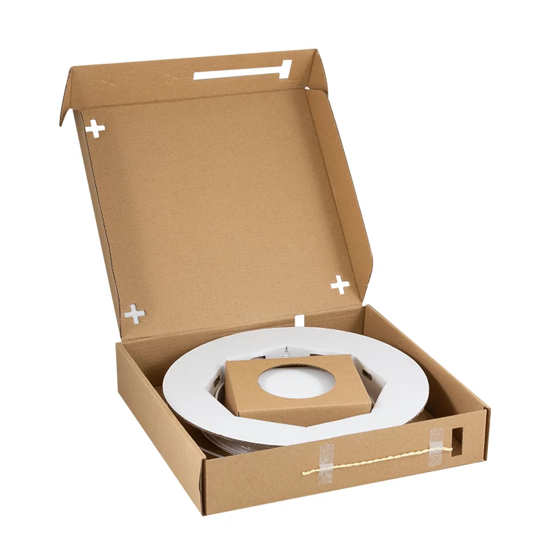 LogiLink FB2LC40 Caja de terminación FTTH con cable drop de 40m, 1x LC/APC, Blanco