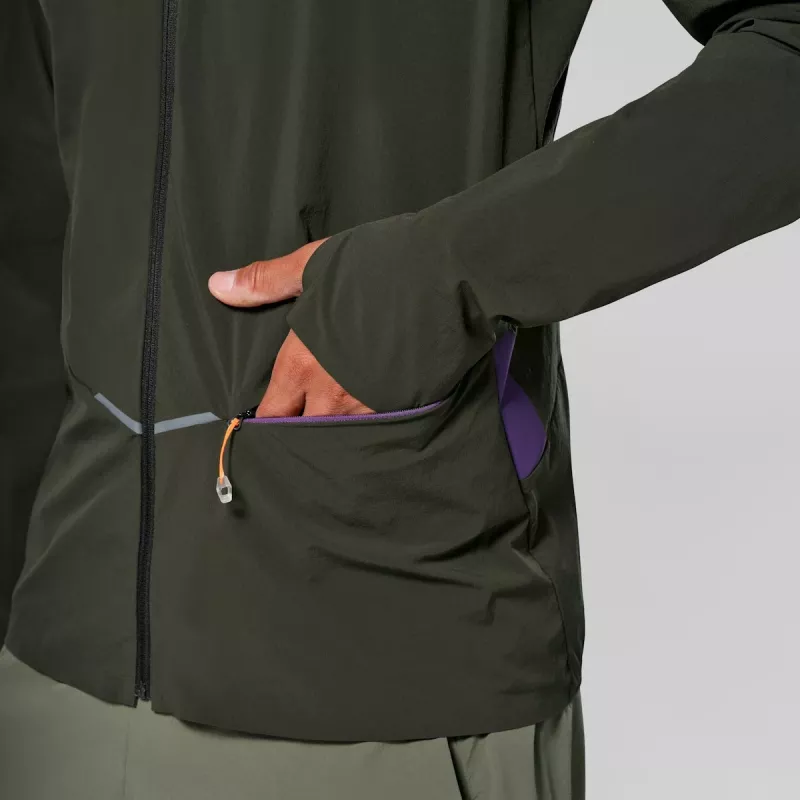 Salewa Pedroc Dst Light Chaqueta Hombre softshell Dark Olive L