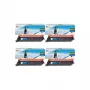 G&G Cartucho de tóner compatible para Brother TN-248CMYK (pack de 4 Negro, Cian, Magenta, Amarillo)