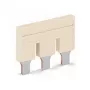 WAGO 2010-403 puente, de 3 polos, aislado, 57 A, gris claro
