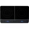 MEDION LIFE placa de inducción doble MD 15324 (negra, 3500 vatios, 2x Ø 20 cm)