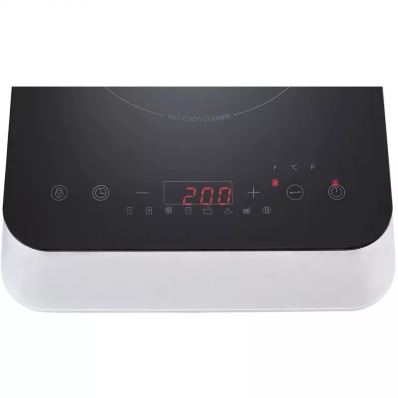 MEDION LIFE placa de inducción MD 18490 (negra/blanca, 2000 vatios)