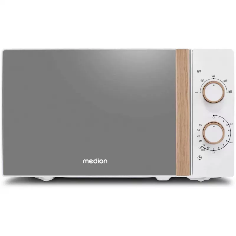 Medion Life MD 10596 microondas solo, 20 L, 700 W, blanco