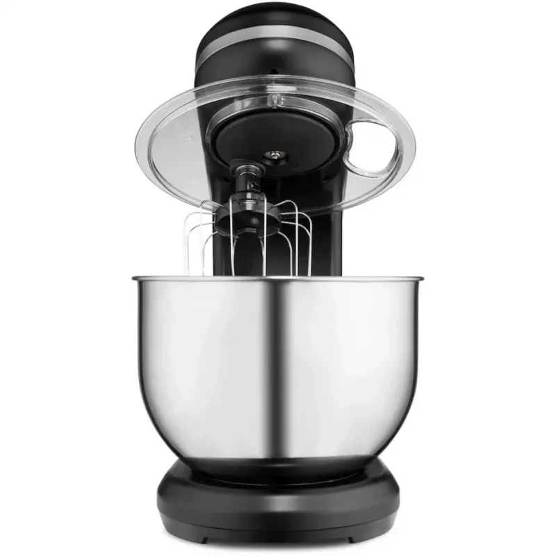 MEDION LIFE robot de cocina digital MD18420 (negro, 1200 W, bol de 5 L, incl. bol para helado)