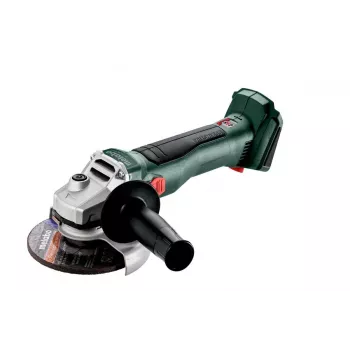 Metabo W 18 L BL 9-125 amoladora angular a batería, 18 V, 125 mm, sin escobillas, verde/negro, herramienta sin batería, en MetaBOX