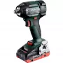 METABO SSW 18 LTX 550 BL atornillador de impacto a batería 18V (verde/negro, 2x LiHD 4,0Ah, en Metabox)