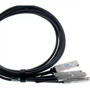 BlueLAN QDD-4ZQ100-CU2M-BL Cable DAC Breakout 400G QSFP-DD a 4x100G QSFP56 2 m