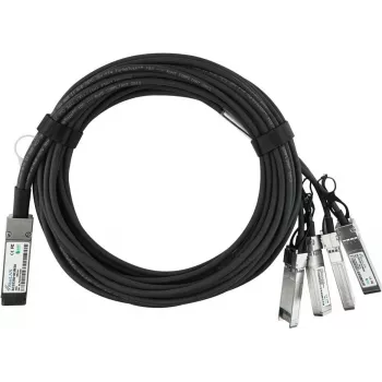 BlueOptics Dell 470-AAFD BlueLAN Cable Breakout Direct Attach Pasivo 40GBASE-CR4 QSFP a 4x10GBASE-CR SFP+, 5 m
