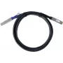 BlueOptics Fortinet FN-CABLE-QSFPDD-DAC-01 QSFP-DD BlueLAN cable de conexión directa, 400GBASE-CR4, Ethernet, 26 AWG, 1 metro
