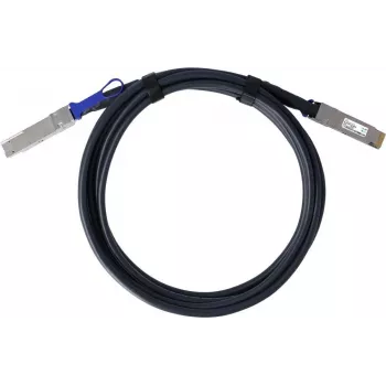 BlueLAN Cable Direct Attach QSFP-DD Compatible Mikrotik DDQ+DA0001, 400GBASE-CR4, Ethernet, 26 AWG, 1 metro (DDQ+DA0001-BL)