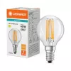 Osram LED Classic P 40 Filament 3.4W 827 Clear E14 Bombilla LED, Mini Globe