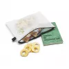 FolderSys Bolsa con cremallera para documentos B5 Transparente