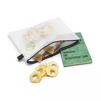 FolderSys Bolsa con cremallera para documentos B5 Transparente