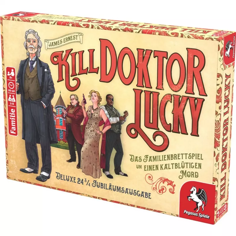 PEGASUS Kill Doktor Lucky juego de mesa