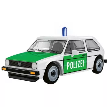 COBI 24642 Volkswagen Golf (1974) Polizei set de construcción, 1:35, blanco