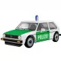 COBI 24642 Volkswagen Golf (1974) Polizei set de construcción, 1:35, blanco