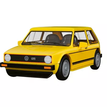 COBI 24663 Volkswagen Golf GTI (1976-1983) set de construcción, 1:35, blanco